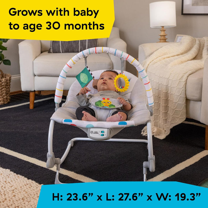 Baby Einstein Deans Discovery Spot Musikwippe fr Kleinkinder bis Krabbelkinder, mit Vibrationen, ab