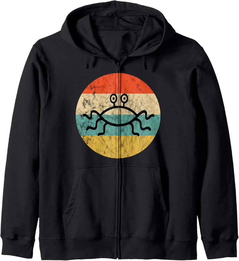 Fliegendes Spaghetti Monster FSM Atheist Sunset Pastafari Kapuzenjacke