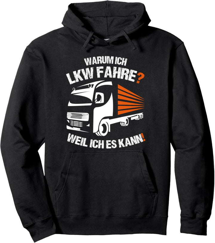 LKW Fahrer Brummi Kraftfahrer Namensschild LKW Zubehör Pullover Hoodie