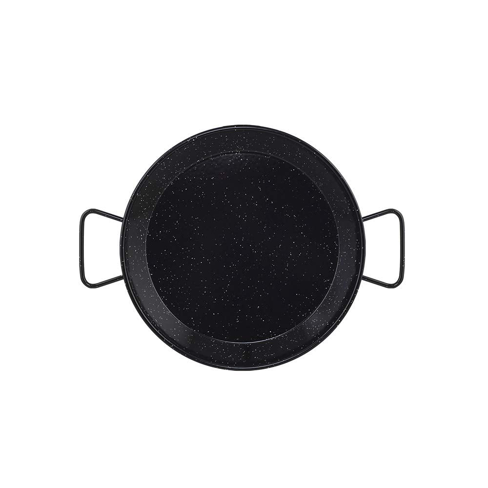 Metaltex - Paellabehälter aus emailliertem Stahl, 5 Portionen, 32 cm Emaille 5 Raciones, Emaille 5 R