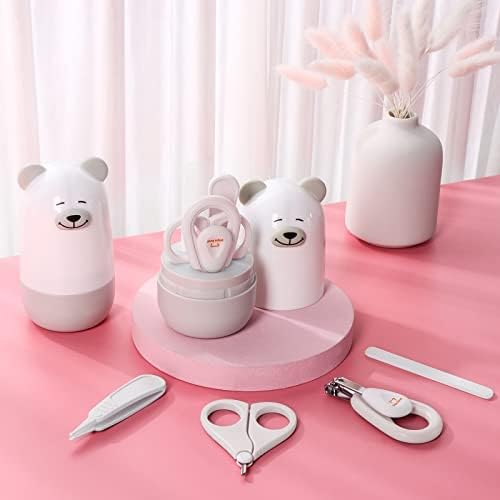 Baby-Nagelknipser-Set mit niedlichem Etui, Fingernagel- und Zehennagelfeilenset für die Maniküre und