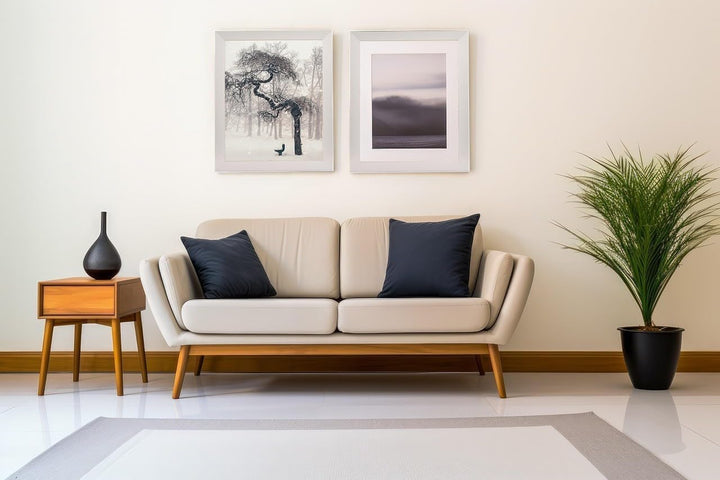 Stallmann Design Bilderrahmen 35x100 cm alu Holz mit Acrylglas Rahmen-Breite 40mm Posterrahmen Wechs