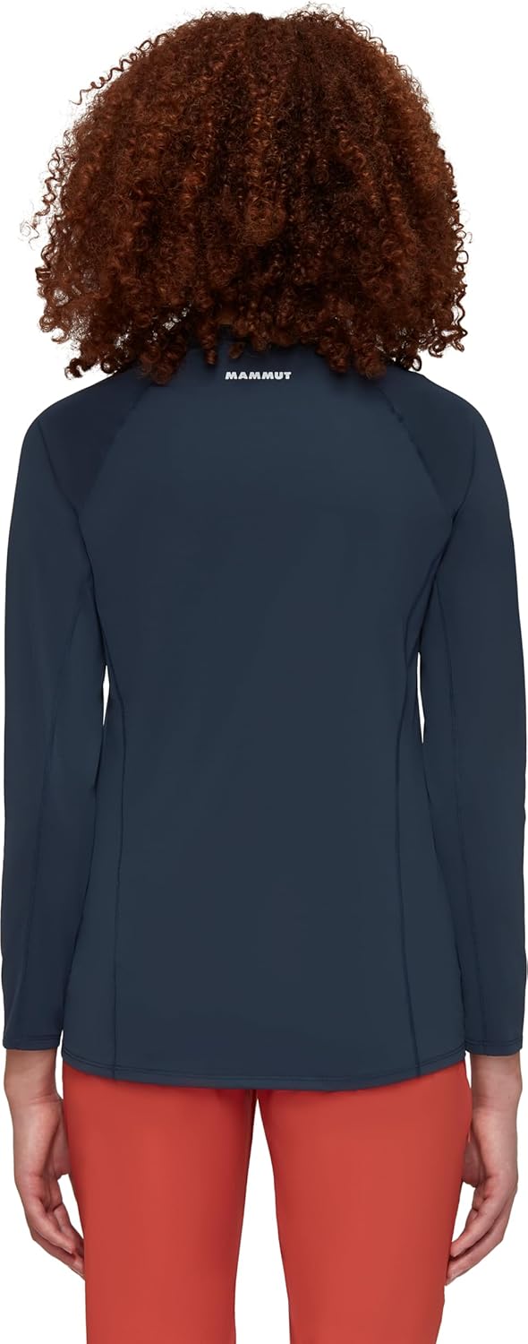 Mammut Damen Selun FL Longsleeve Women Logo T-Shirt XS Marine, XS Marine