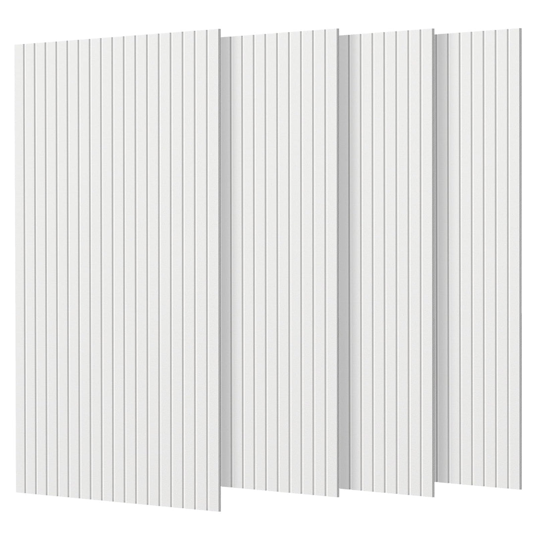 Rdutuok 4 Stücke Akustikplatten,120x60x0.9 cm Kante Hochdichte Akustik Panel Schallschutzpaneele Sch