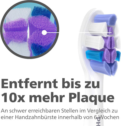 Philips Sonicare Bürstenköpfe, S2 Sensitive Bürstenkopf mit besonders weichen Borsten für empfindlic