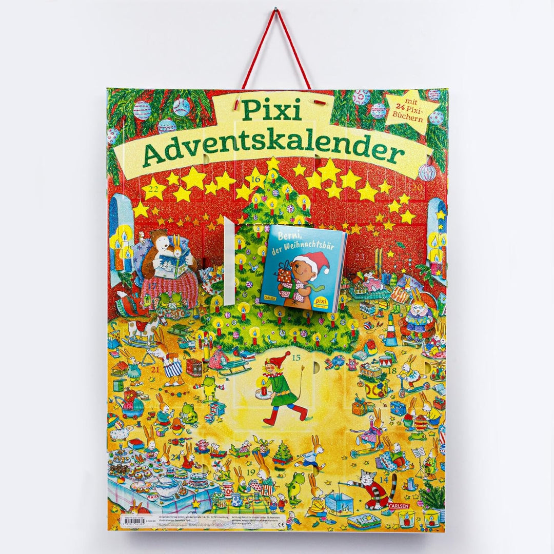 Pixi Adventskalender 2026: Mit 24 Pixi-Büchern | Kurze Weihnachtsgeschichten für Kindergartenkinder
