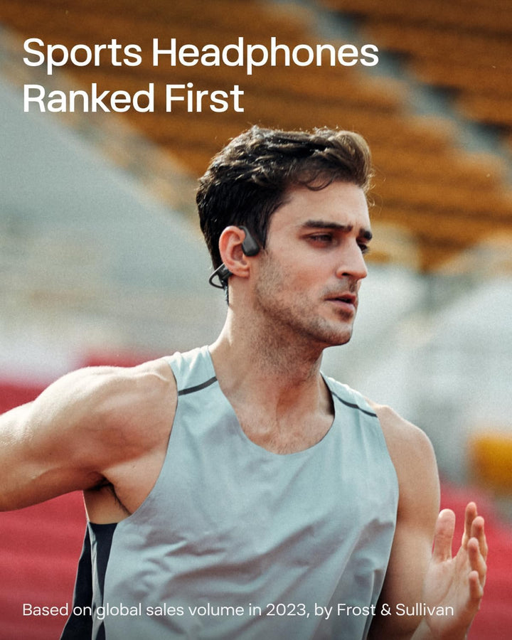 SHOKZ OpenRun Pro 2 Open-Ear Bluetooth Kopfhörer für Sportfans mit 12 Stunden Wiedergabezeit | Gröss