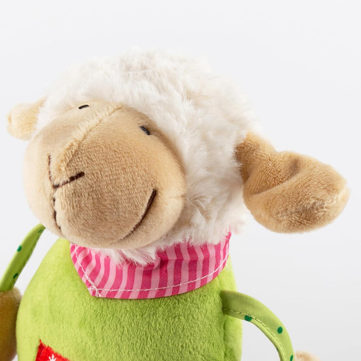 sigikid 49310 - Baby.basics, Spieluhr Schaf Grün/Schaf, Grün/Schaf