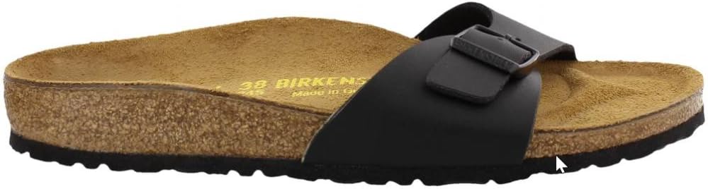 Birkenstock Kids Arizona Unisex-Kinder Pantoletten 37 EU Schmal Schwarz, 37 EU Schmal Schwarz