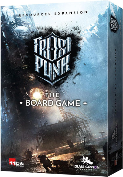 Glass Cannon Unplugged | Ressourcenerweiterung - Frostpunk: Das Brettspiel | Brettspiel | Alter 16+