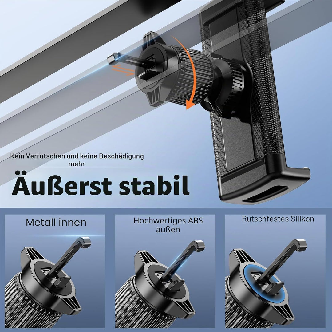 Z Fold Auto Handyhalterung - 60° drehbar, Fester Halt, fällt nie ab - iPad mini Handyhalterung Auto