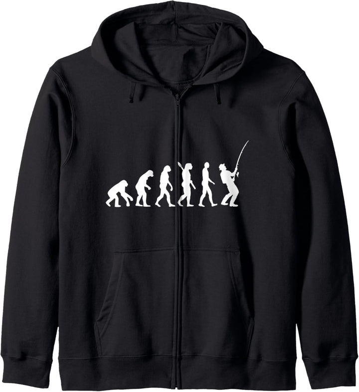 Angeln Evolution Kapuzenjacke