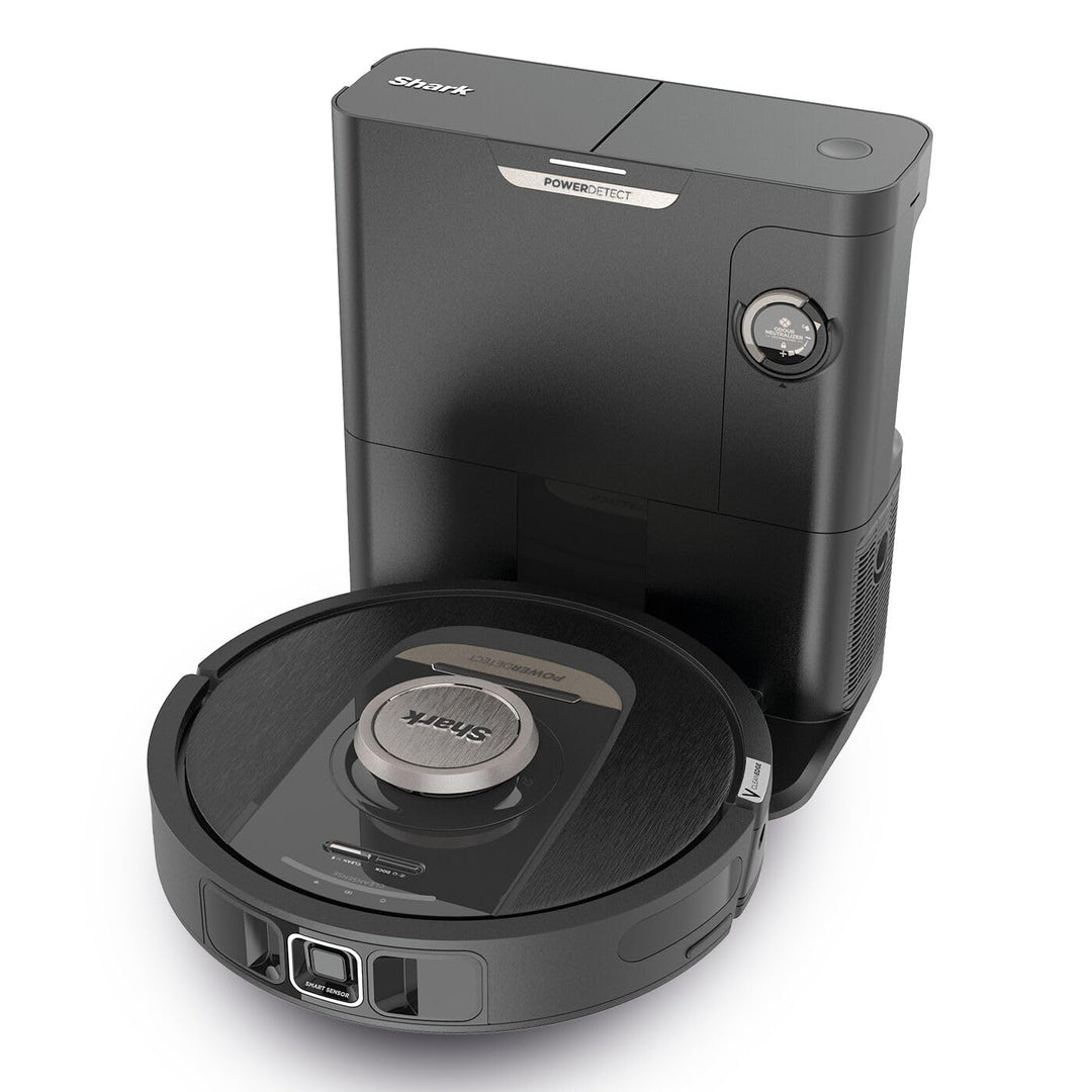Shark PowerDetect Saugroboter selbstleerend mit 3D- & LiDAR-Navigation, Anti-Allergen- & Anti-Geruch