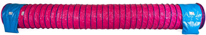 Callieway® Dog Agility Tunnel Profi Hunde Tunnel Agility Gerät (Stützsandsäcke bereits inklusive) (F