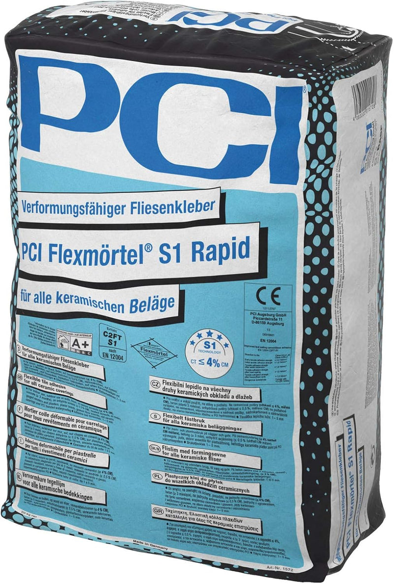 PCI Flexmörtel S1 Rapid 20 kg 20.0 Kilogramm, 20.0 Kilogramm