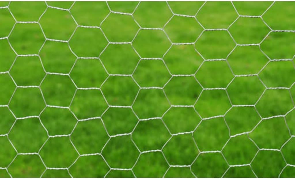 vidaXL Maschendraht Drahtgeflecht Drahtzaun Verzinkter Stahl 25×1 m Silbern, 1 m Silber