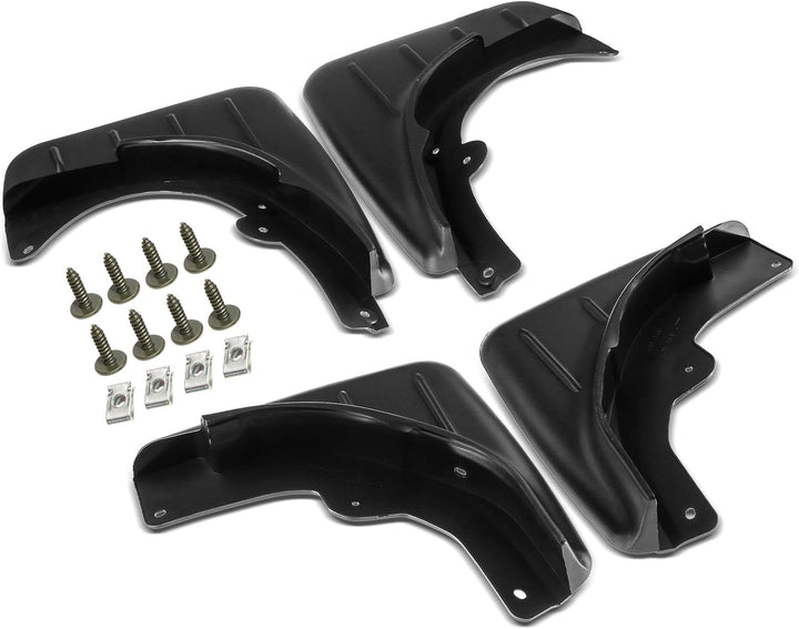 4x Spritzschutz Schmutzfänger Vorne Hinten Links und Rechts für Cayenne 955 9PA SUV 2002-2010
