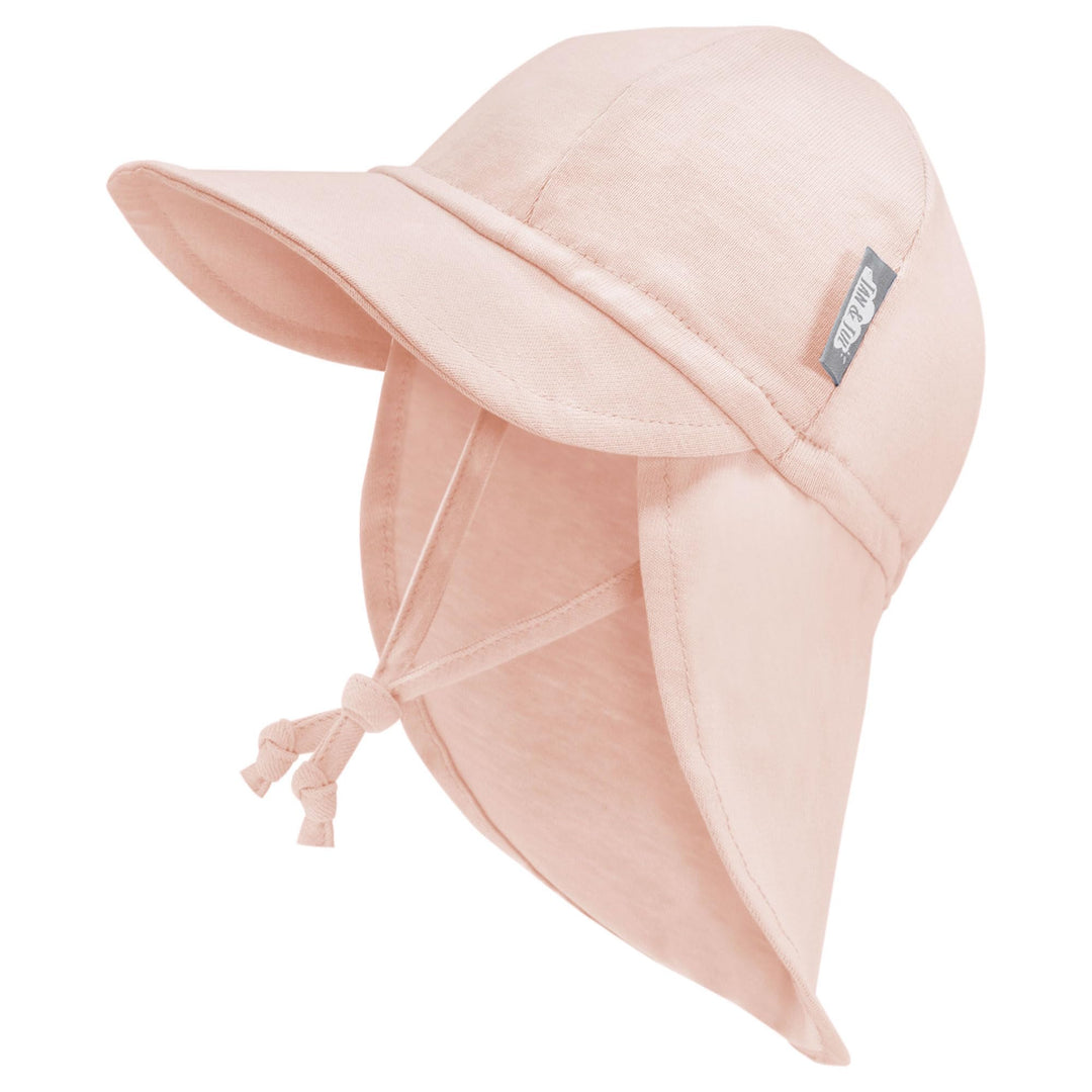 Jan & Jul Sonnenhut aus Baumwolle mit UPF 50+ UV-Schutz für Baby Junge und Mädchen, 0-3 Monate Hellr