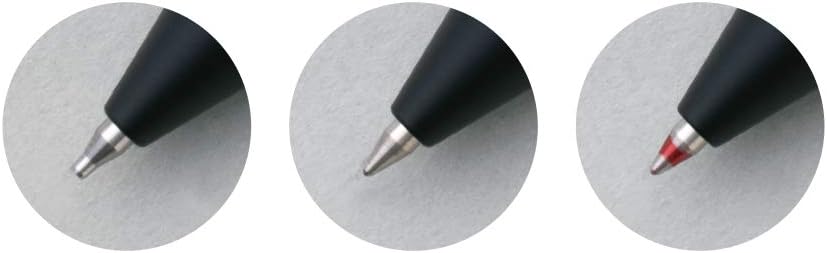 Rhodia 9340C – 3-in-1 ScRipt Multipen – 2 Kugelschreiber 0,5 mm schwarz & rot + 1 Druckbleistift Gra