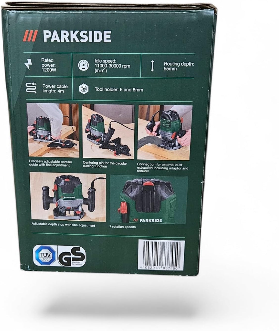 Parkside Oberfräse POF 1200 C2