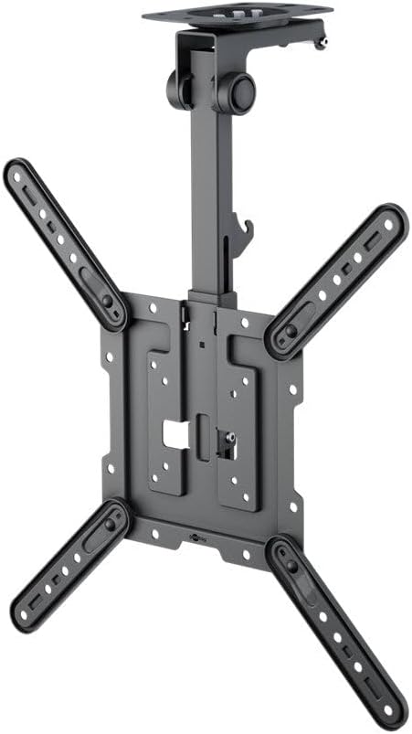 goobay TV-Deckenhalterung 23–55 Zoll, klappbar, schwenkbar ±45°, VESA 400x400, bis 20 kg – Basic M –