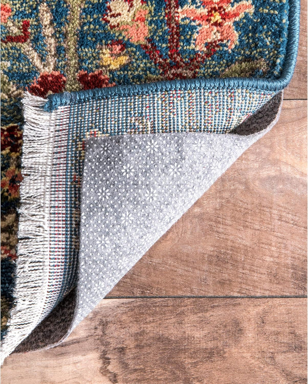 nuLOOM Ultra Premium Eco Friendly Non-Slip Felt Thick Rug Pad, 10' Round, Grey, 10' Round