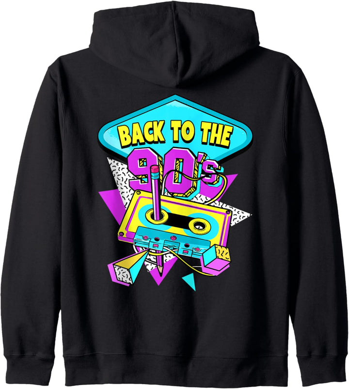 90er Jahre Back To The 90s Kapuzenjacke