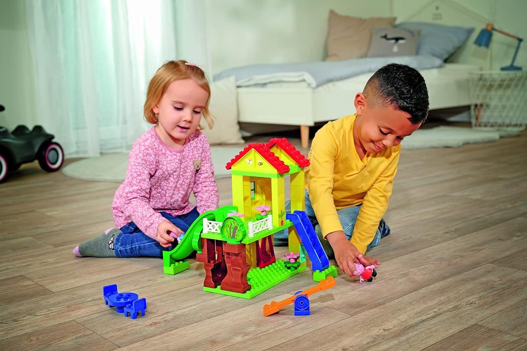 BIG-Bloxx Peppa Pig Play House - Baumhaus, Construction Set, BIG-Bloxx Set bestehend aus Peppa, Scho