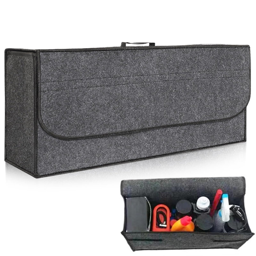 Kofferraum Organizer, faltbar Auto Toolbag Grösse XXL, rutschfest Tasche für Werkzeug & Autopflege,