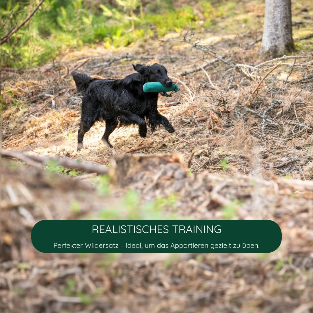 Romneys Hundetraining Dummy 500g - Robust & Schwimmfähig, Apportierprüfungen Zugelassen - Ideal für