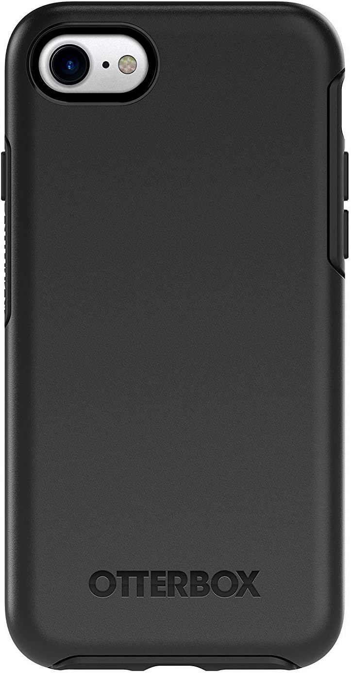 OtterBox Symmetry Series Schutzhülle für iPhone 8 und iPhone 7 (Nicht Plus) schwarz Standardverpacku