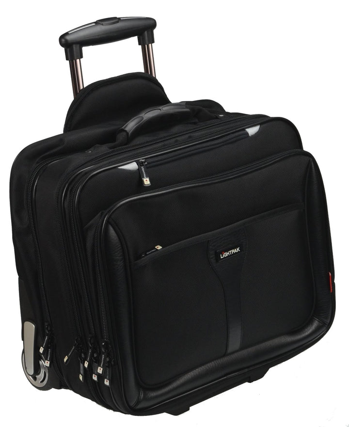 46102 - Business Trolley Executive Line Bravo 2 aus Nylon, schwarz, 42 cm Koffer, Koffer