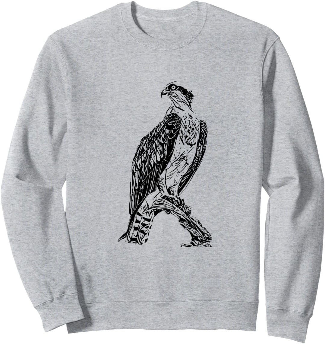 Falke Motiv Raubvogel Vögel Tiere Krallen Schnabel Falken Sweatshirt