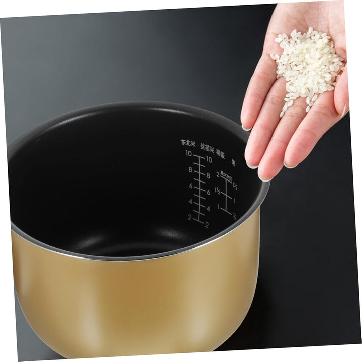 TOPBATHY Reiskocher Innentopf Antihaft Metall Kochtopf Ersatz Für 5l Reiskocher Universell Haushalts