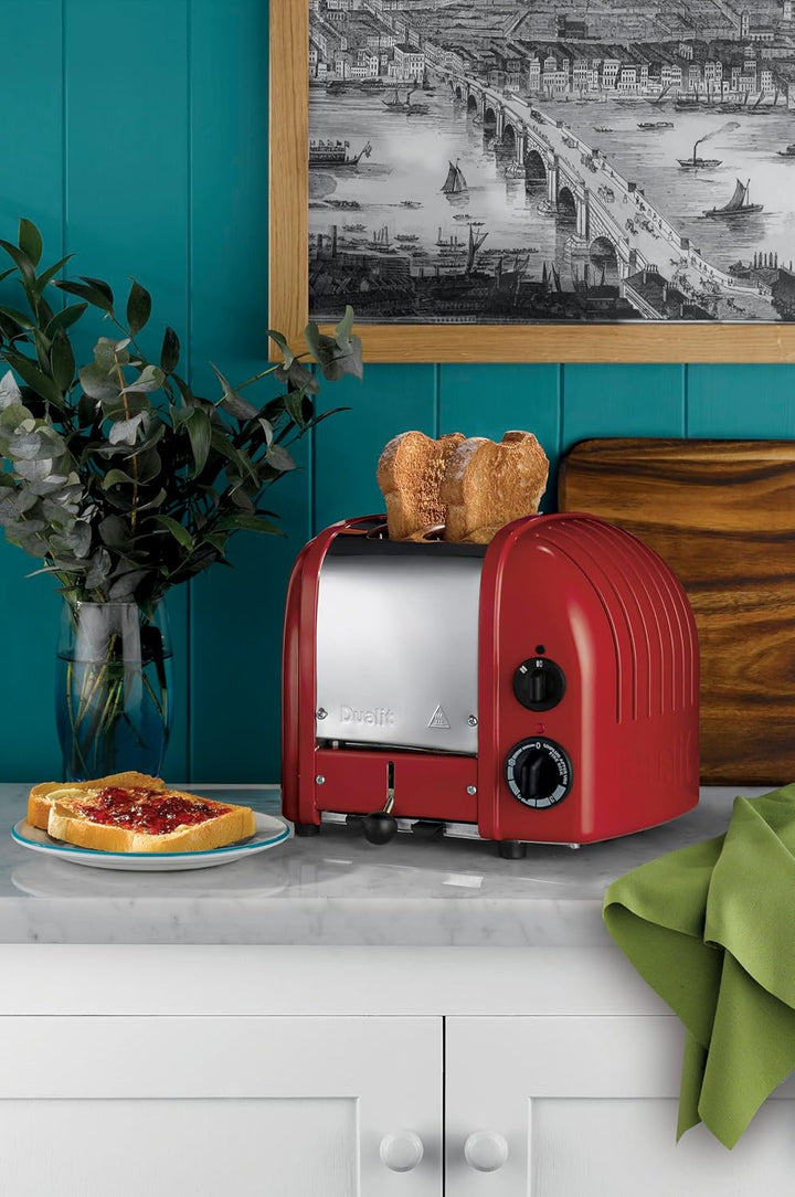 Dualit 27031 New Generation Vario Toaster 2-Schlitz, rot, Rot