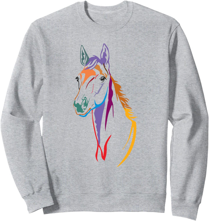 Pferde tshirt reiten tshirt Pferde Shirt Damen für Reiterin Sweatshirt