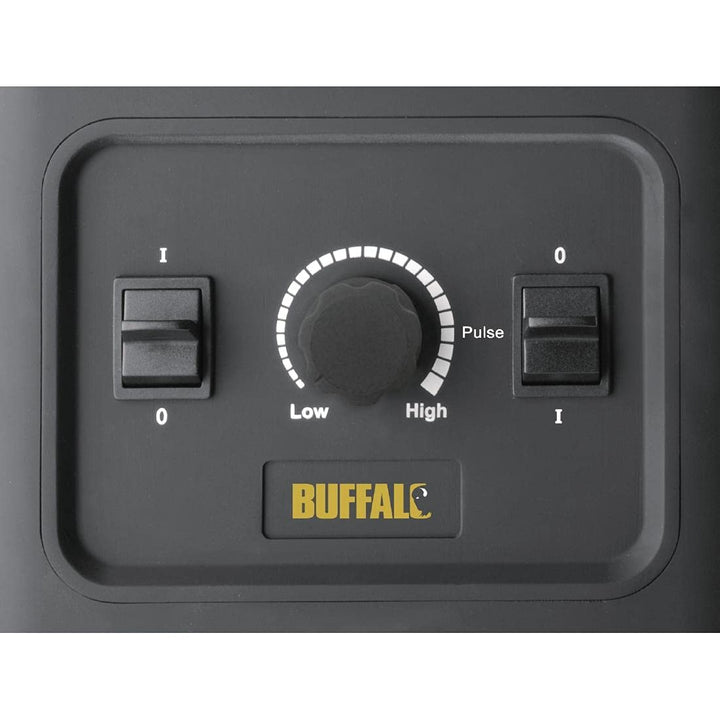 Buffalo 1,68 kW Leistungsstarker professioneller Stabmixer 2,5 Liter, BPA-freier Krug, Motor mit var
