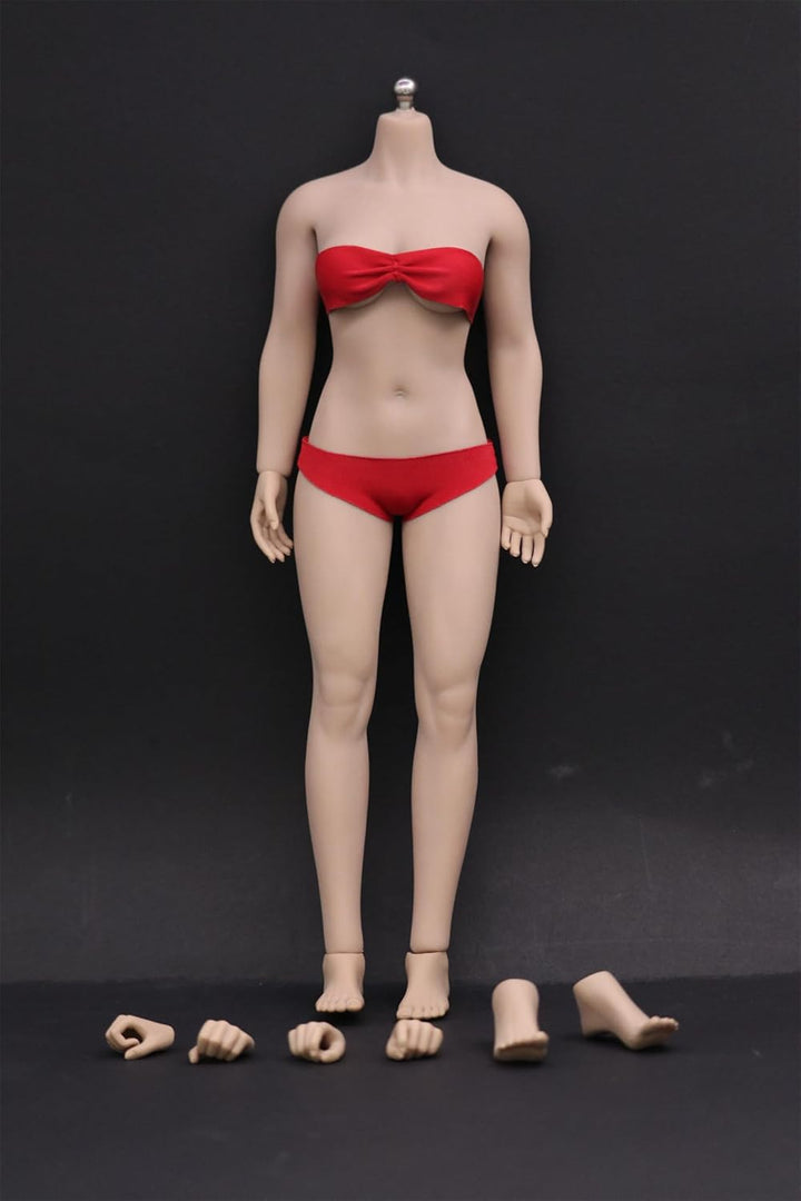 OBEST 1/6 Female Action Figure Without Head-Shaped Clothes and Bikini - Wheat Complexion (S29B)