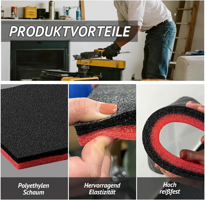 3 Stück 40x30x2.5cm recision Defined Werkzeugkiste Schaumstoff,werkzeugkisten-schaumstoff,einsätze f