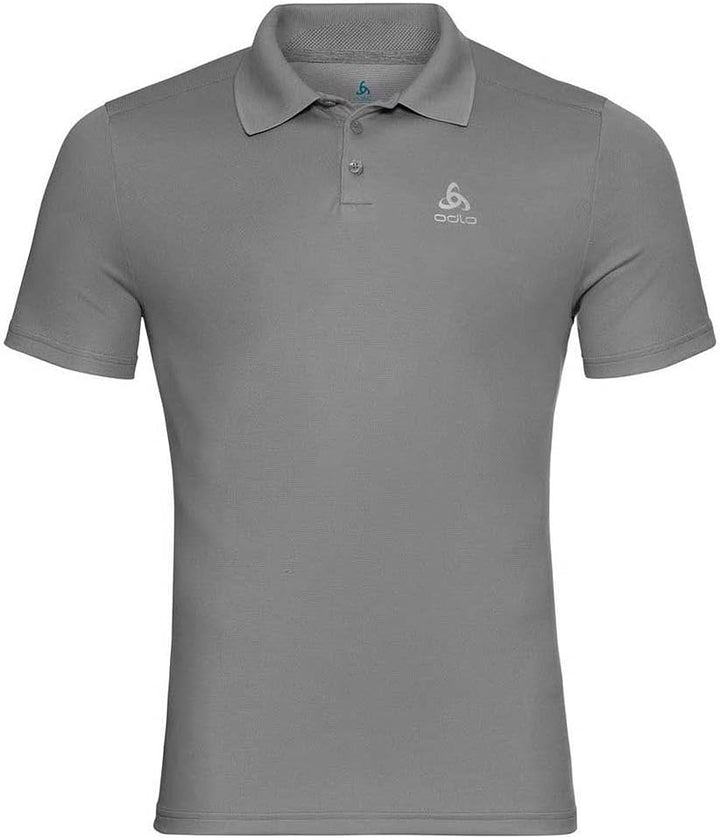 Odlo Herren F-Dry_550802 Polo Shirt S Odlo Steel Grey, S Odlo Steel Grey