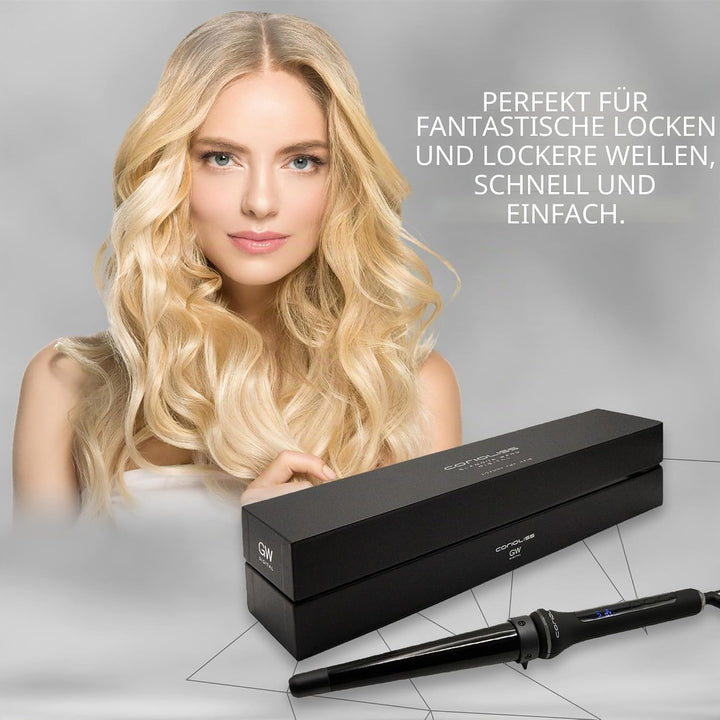 CORIOLISS | Glamour Wand | Lockenstab für Frauen | Haarkräusler für langes und kurzes Haar | Profess