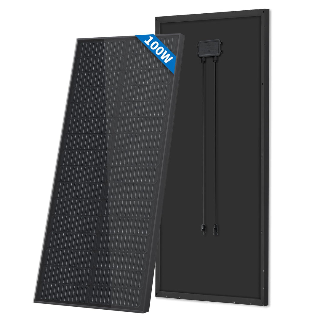 100w Solarpanel Modulo Solare Monocristallino da 100 watt, Komplett Schwarz Monokristallin Photovolt