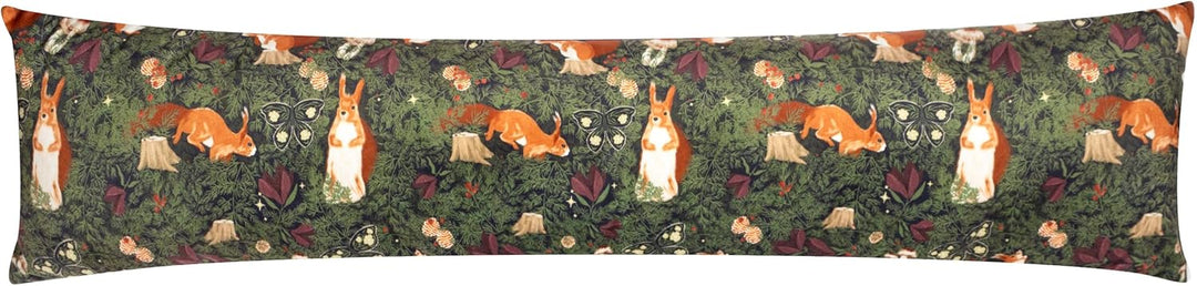 Furn Pineberry Forest Samt-Zugluftstopper – Mehrfarbig – 20 x 92 cm