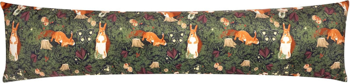 Furn Pineberry Forest Samt-Zugluftstopper – Mehrfarbig – 20 x 92 cm
