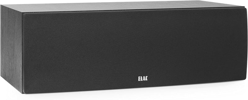 ELAC Debut 2.0 Center-Lautsprecher C6.2, Box für Musikwiedergabe über Stereo-Anlage, 5.1 Surround-So