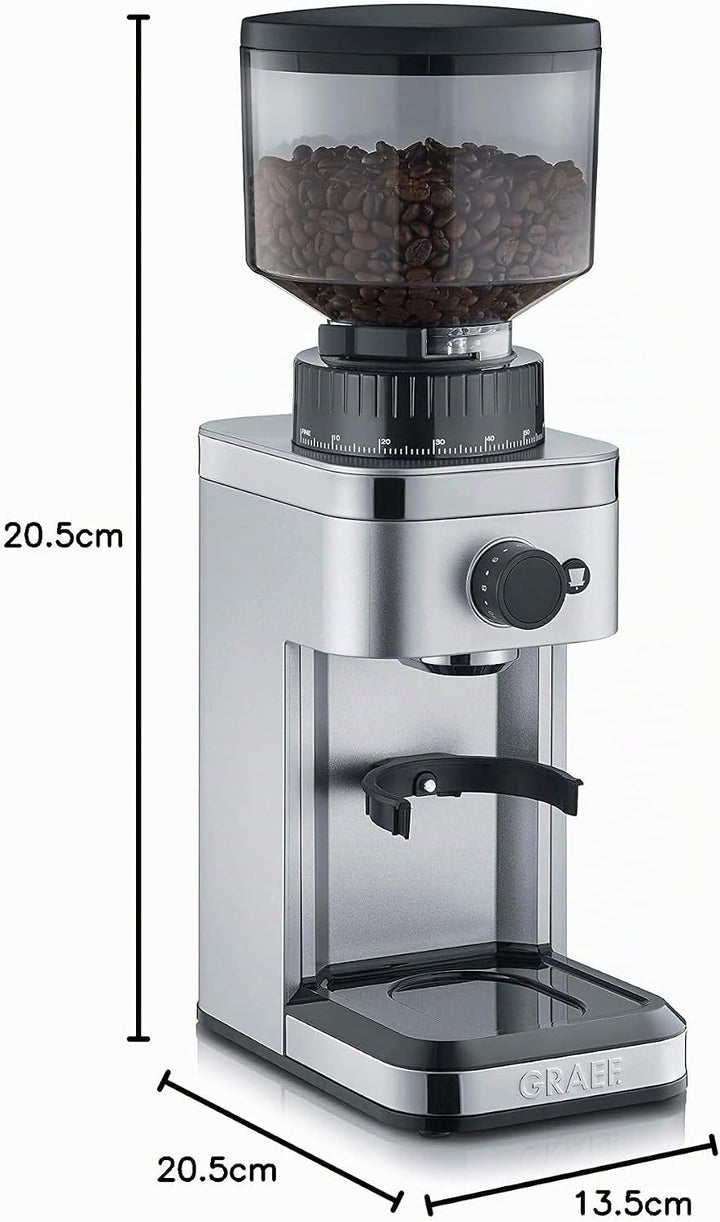 GRAEF Kaffeemühle, silber