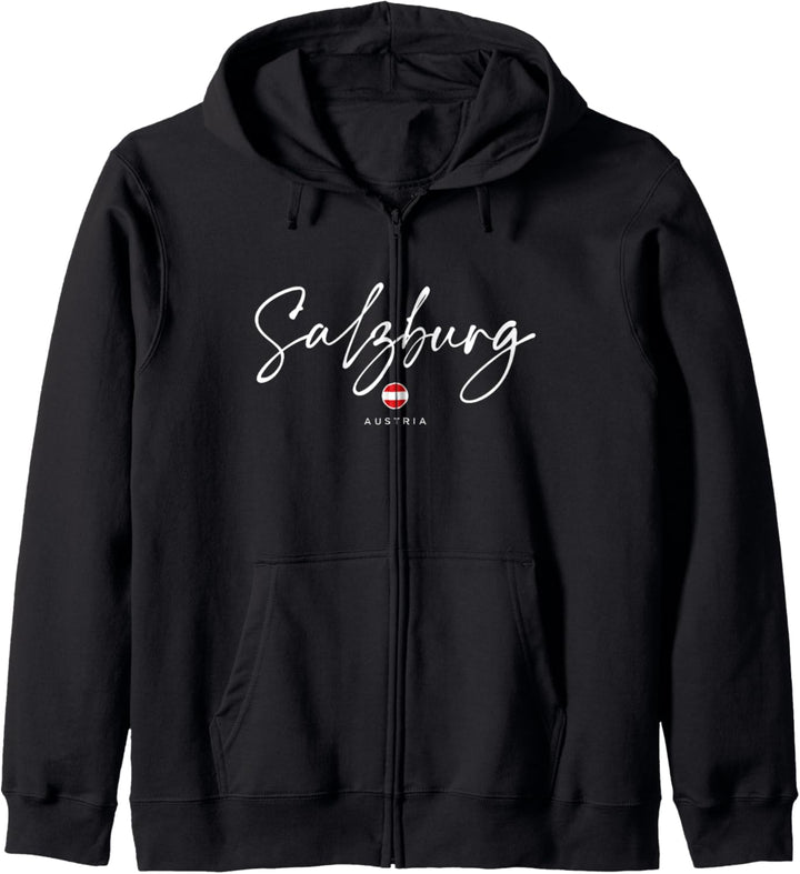 Salzburg Austria Kapuzenjacke