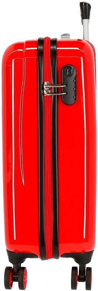 Disney Mickey On The Moon Koffer, 38x55x20 cms Tasche Rot, Tasche Rot