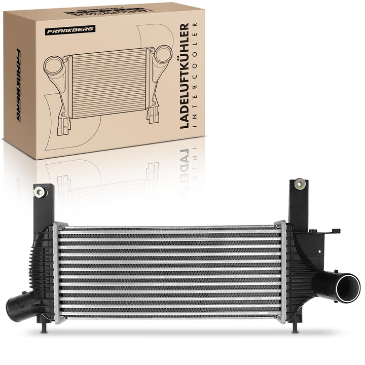 Frankberg Ladeluftkühler Turbokühler Kompatibel mit NP300 Navara D40 D22 Pritsche/Fahrgestell Pick-u