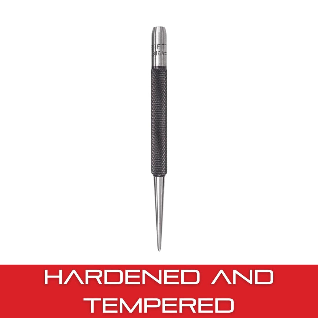 Starrett 816A Stechstanze, 4" Länge, 5/64" konischer Spitzendurchmesser